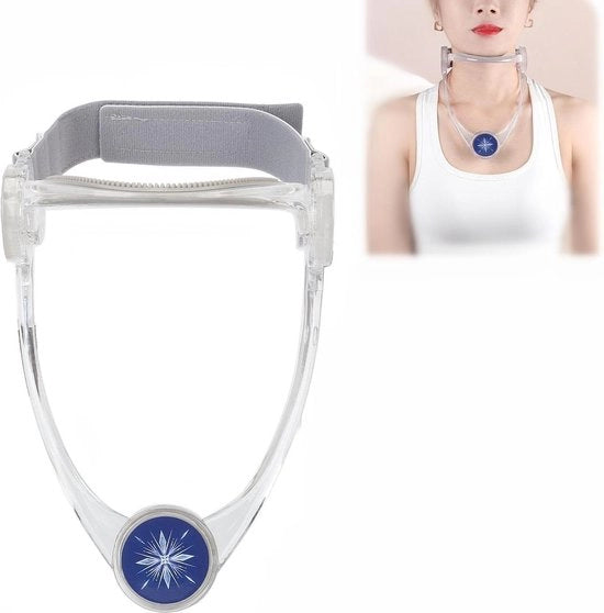 Sostegno Cervicale Leggero - Supporto al Collo Comfortevole e Morbido - Cintura Cervicale Adattabile - Progettata con Ergonomia per Adulti .