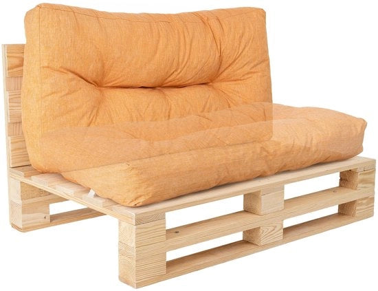 Palletcuscino Impermeabile 120x60 cm - Cuscino da Sedia - Cuscino per Soggiorno - Cuscino da Giardino - Adatto per interni/esterni - Comodo e Duraturo