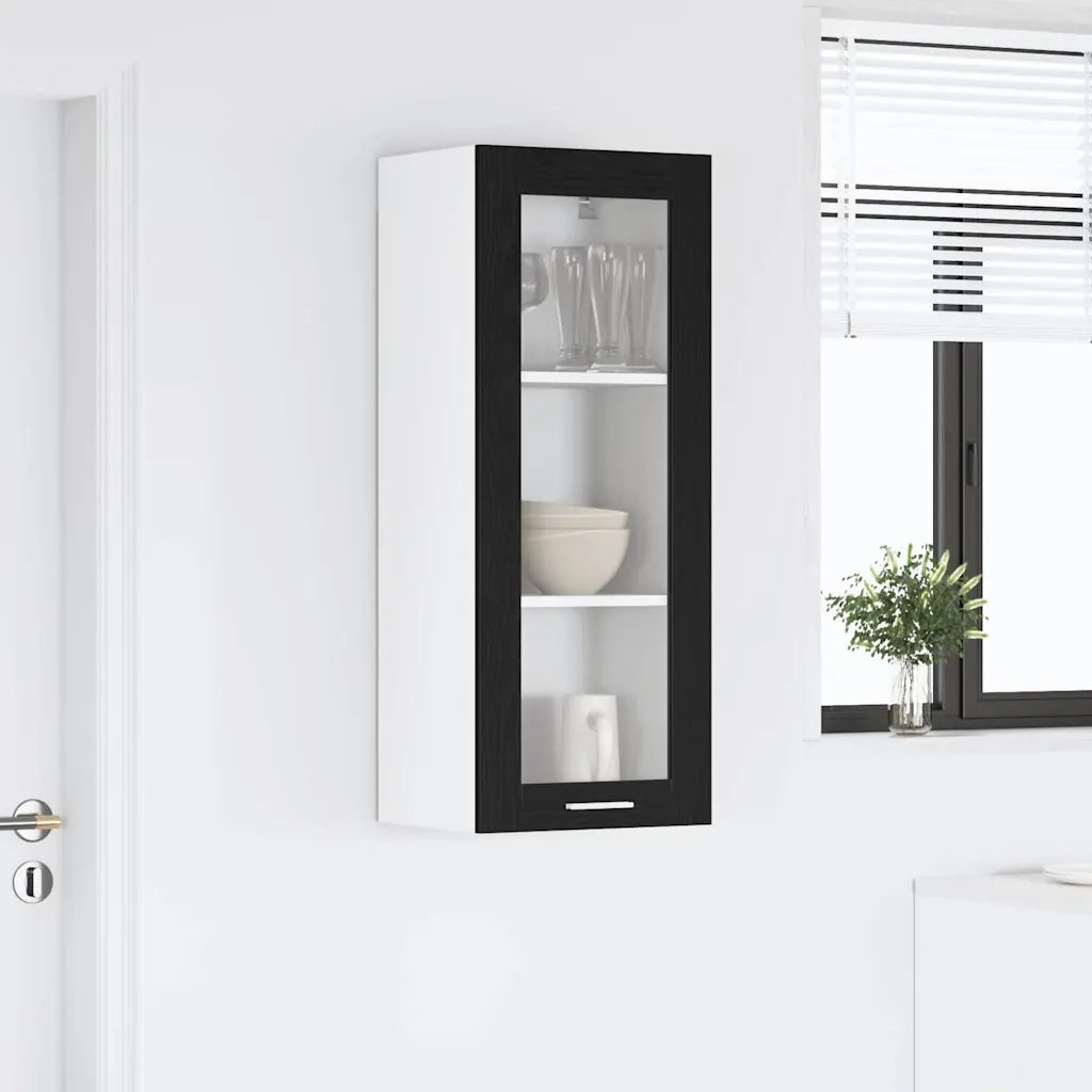 Armadio pensile Rovere Nero 40 x 31 x 100 cm Legno multistrato
