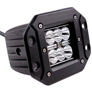 Trade Shop - Lampada Supplementare Faro Profondita Staffa Auto Fuoristrada 12v 6 Led 18w Ip68 -