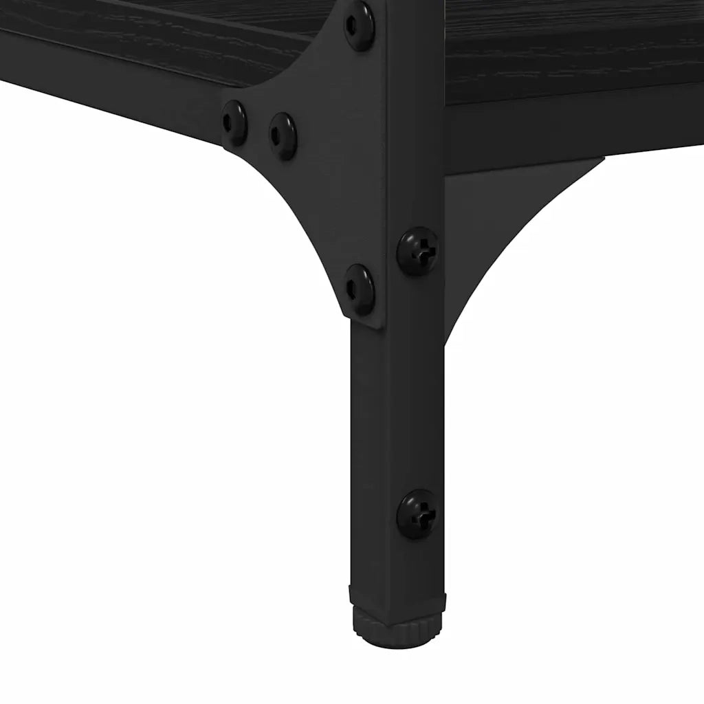 Scrivania | Tavolo da Ufficio Rovere Nero 140 x 50 x 75 cm Legno multistrato