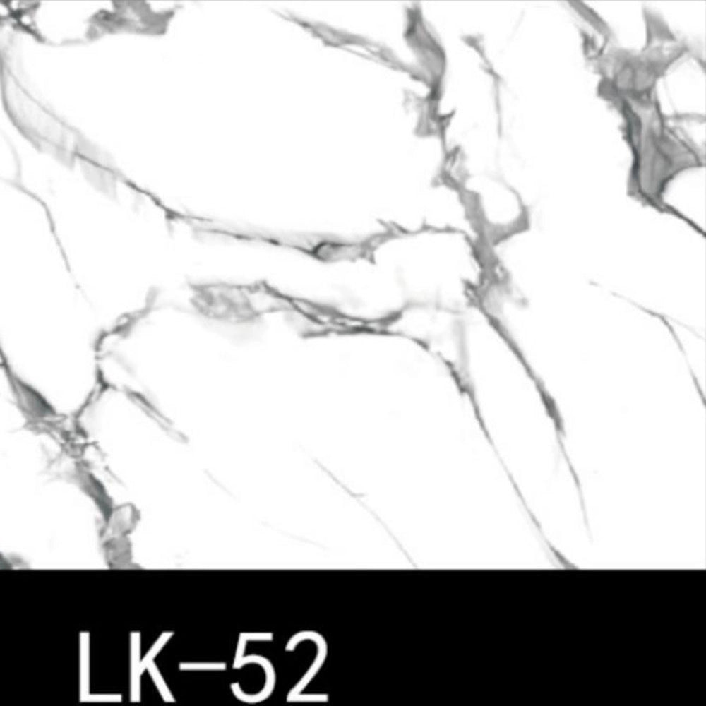 Trade Shop - Pannello Adesivo Effetto Marmo Bianco Venato Grigio 120x300cm Pareti Paraschizzi Stanza -