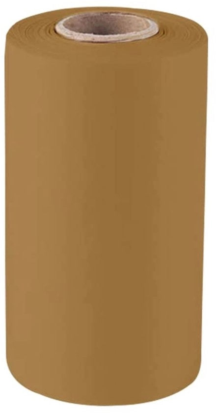 Pergamino antiaderente per cottura - Pergamino siliconizzato a doppia faccia - Brown - 10 cm x 50 m - Pergamino per torte - Accessorio da cucina - Sicuro per uso con alimenti