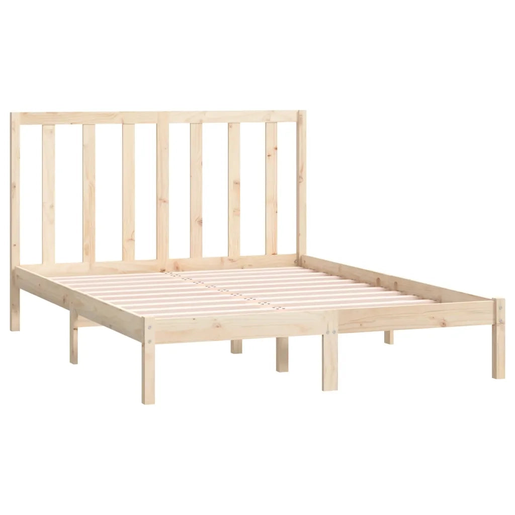 Giroletto senza Materasso 135x190 cm in Legno Massello di Pino 3106613
