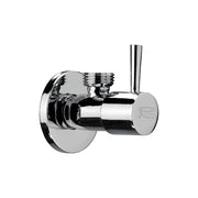 Rubinetto sottolavabo minimal in ottone cromato