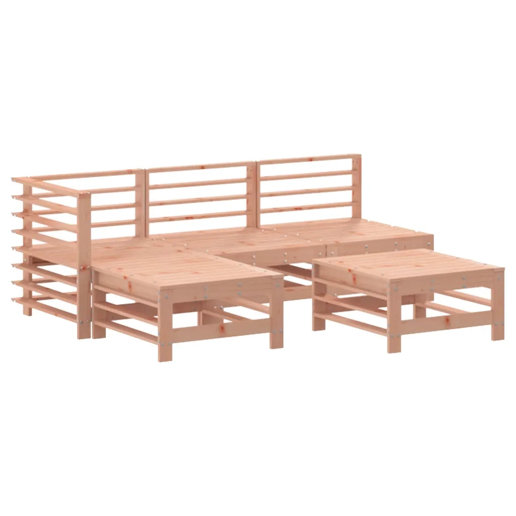 Set Salotto da Giardino 5 pz in Legno Massello di Douglascod mxl 118208