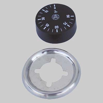 ACCESSORI  Ghiera cromata Ø 42 mm     MADE IN ITALY