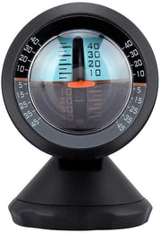 Indicatore di inclinazione digitale multifunzionale - Rotazione 360 gradi - Altezza 8 cm - Diametro base 5,3 cm - Peso 67 g