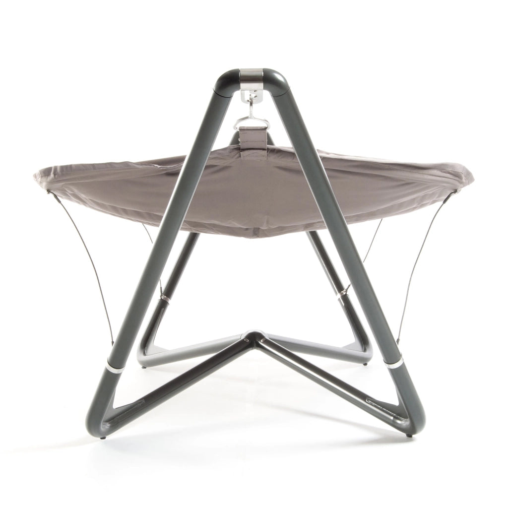 Amaca da Giardino a Gondola 336x130 cm in Poliestere Grigio