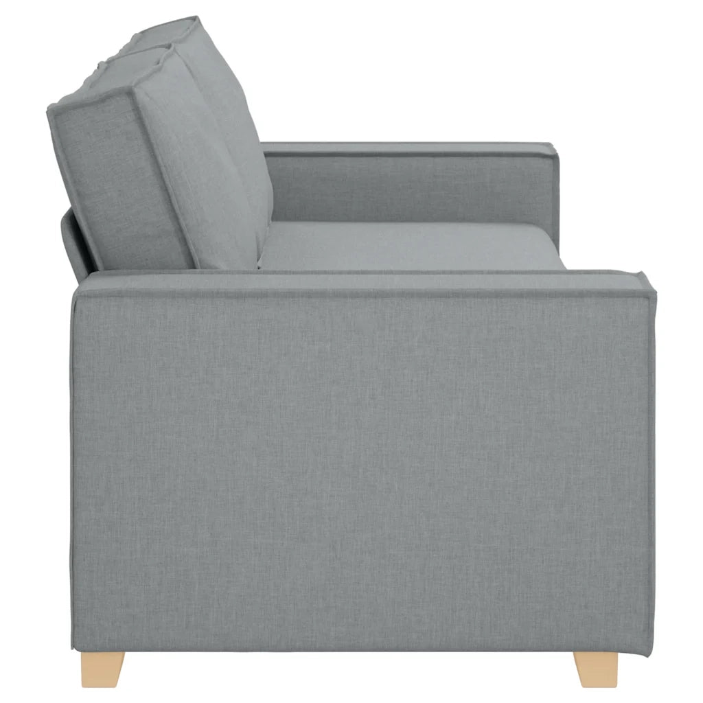 Divano a 3 posti Grigio Scuro 220x78x80 cm in Tessuto 4105089