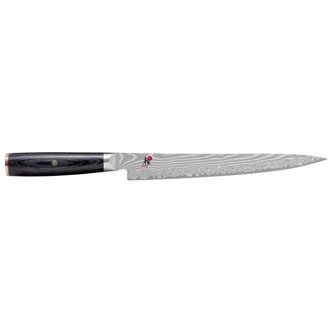 ZWILLING 34680-241 Miyabi 5000 FCD Coltello Sujihiki Lama 24 cm Acciaio FC61 Manico Legno colore Nero