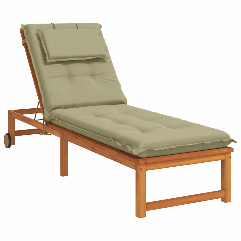 Cuscino per Lettino GEMERT 100% Poliestere Verde chiaro 947515