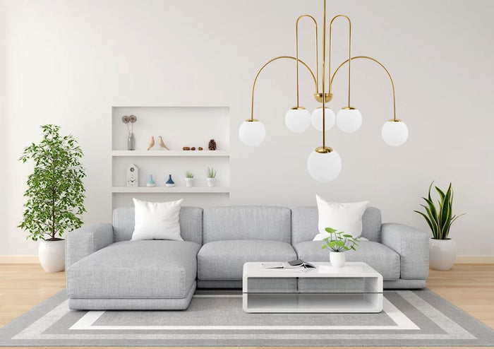 Lampada Da Soffitto Gold APP1584-6CP