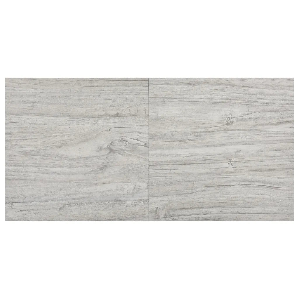 Listoni Pavimenti Adesivi 20 pz in PVC 1,86 mÂ² Grigio Chiaro cod mxl 50410