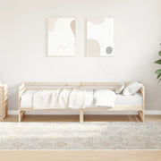 Lettino da giorno senza Materasso 80x200 cm in Legno Massello di Pino 868197