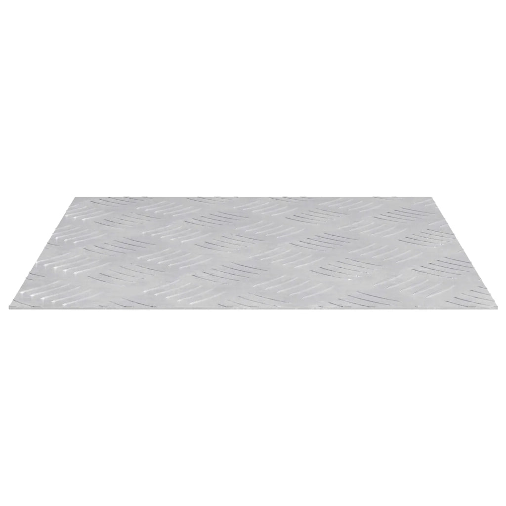 Gradini per Scale Quadrato 4 pcs Argento 40 x 40 cm Alluminio 4104318