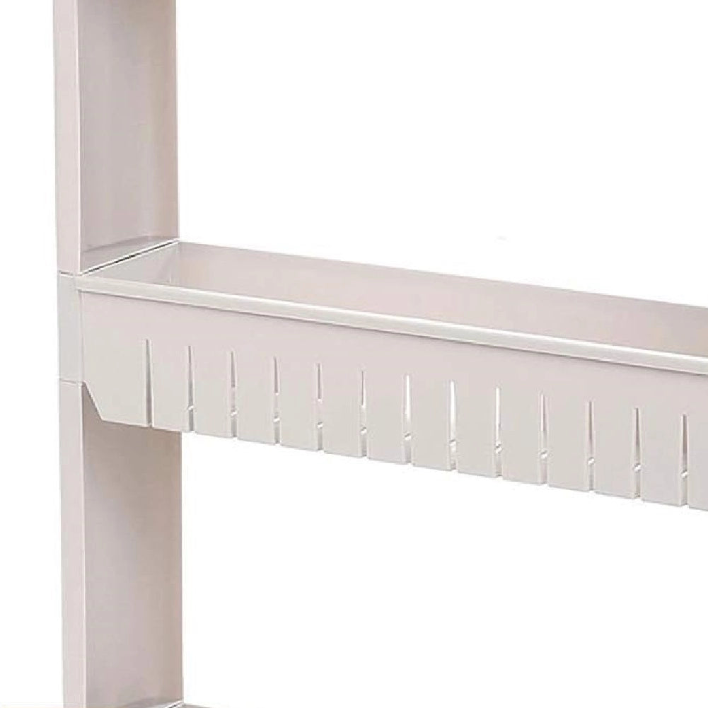 Carrellino Cucina Bagno Slim Salvaspazio 54.5x12.5 H 102.5cm Carrellino Porta Tutto