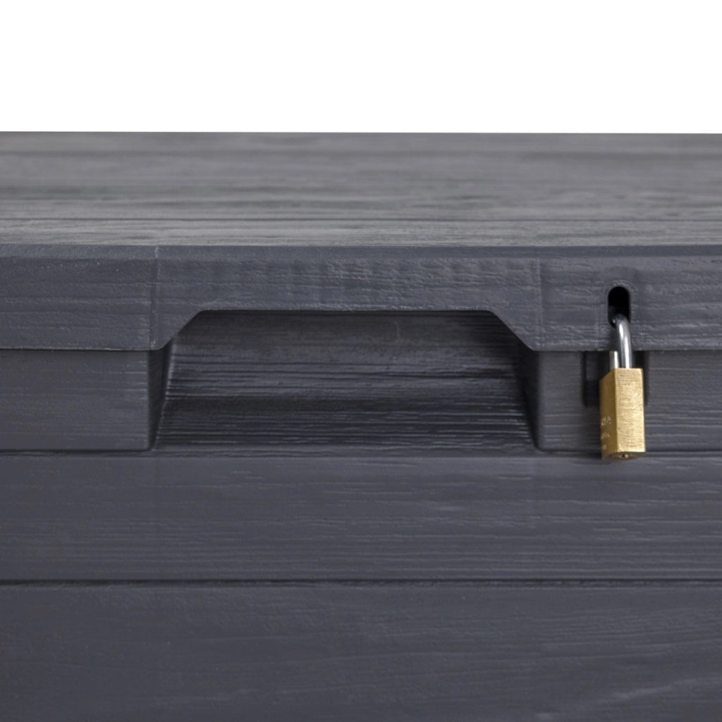 BAULE PORTATUTTO 'WOODY'S' 42,5x44x50h cm, 90 lt - Colore Antracite - TOOMAX