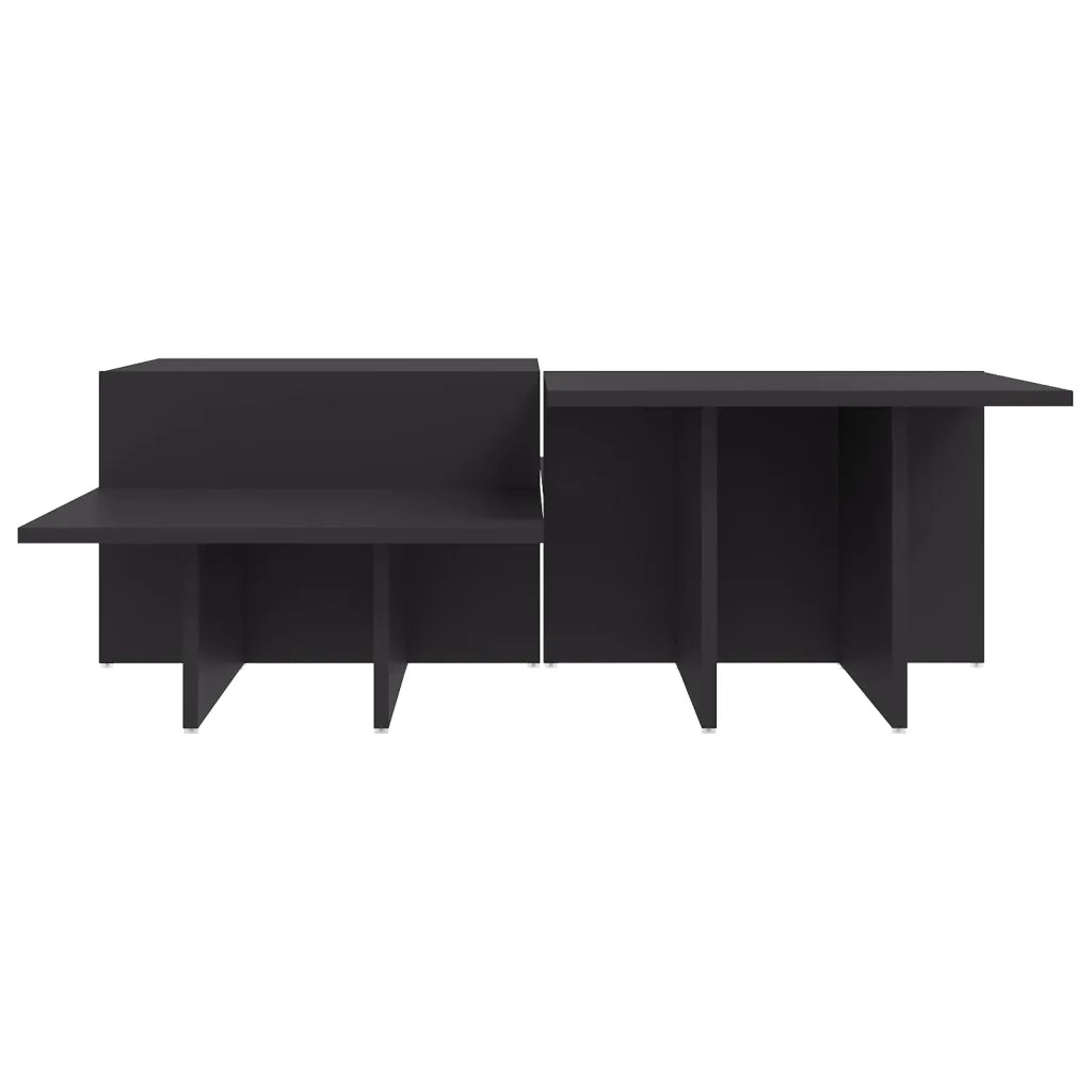 Tavolini da Salotto 2 pz Grigi in Legno Multistrato 3216151