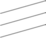 Bui di Acciaio Inossidabile 7mm OD - 0.2mm Dicotezza della Parete - 150mm Lunghezza - Set da 3 - Resistente ai Colpi - Per DIY e Decorazione - Bui di Acciaio