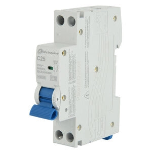 INTERRUTTORE MAGNETOTERMICO 25A 6KA 1P+N 4,5KA- 2,0 pz