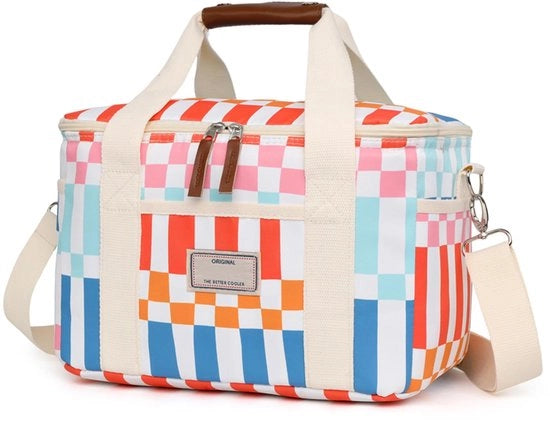 Borsa Isolante Portatile 15L/29L Grande Capacità Borsa a Specchiature per Picnic con Cinturino Regolabile per Scuola Ufficio Esterno