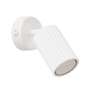 Applique moderna bianca orientabile GU10 GRAVIO Pure Lume