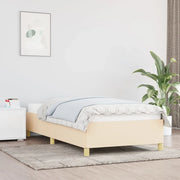 Giroletto senza Materasso Crema 90x190 cm in Tessuto 347130