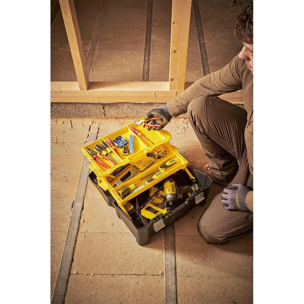 Stanley STST83397-1 valigetta porta attrezzi Custodia rigida Nero, Giallo