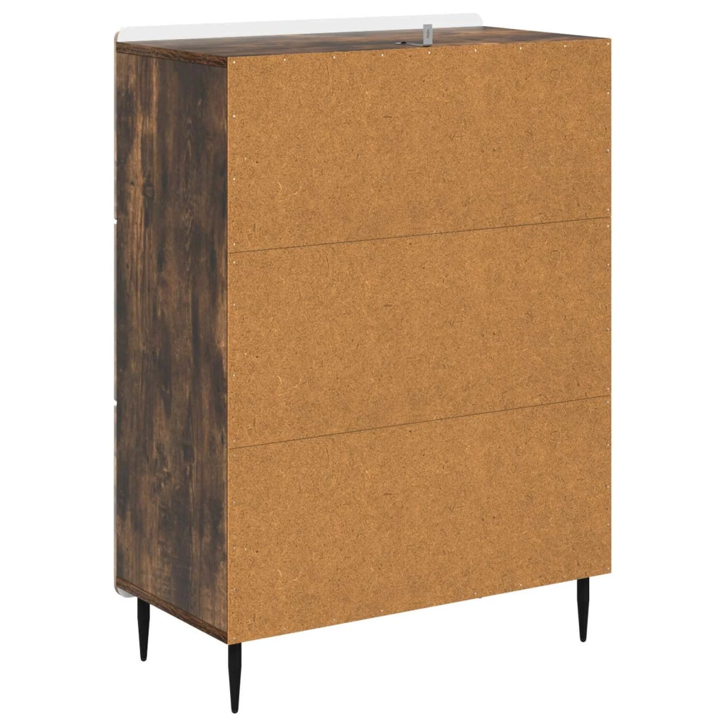 Mobile con Cassetti Rovere Fumo 66 x 34,5 x 92 cm 894380