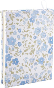Copertina rigida con disegno di fiori - Motivo floreale, elastico e lavabile - Adatto per libri in copertina rigida