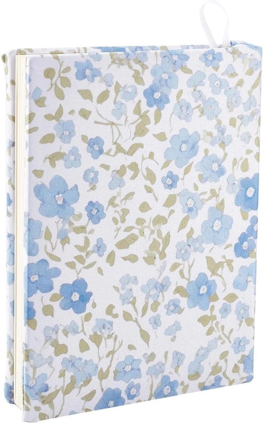 Copertina rigida con disegno di fiori - Motivo floreale, elastico e lavabile - Adatto per libri in copertina rigida