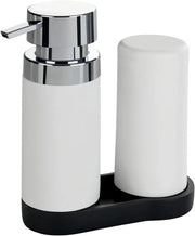 Stazione di drenaggio per doccioni - sapone per doccioni - ideale per cucina e bagno - 1 pezzo - bianco