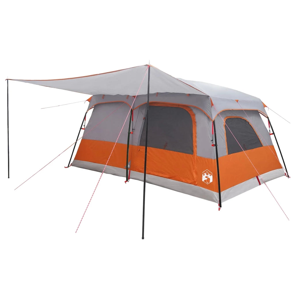 Tenda Familiare con tetto Grigio e arancione 500 x 400 x 230 cm 42028503