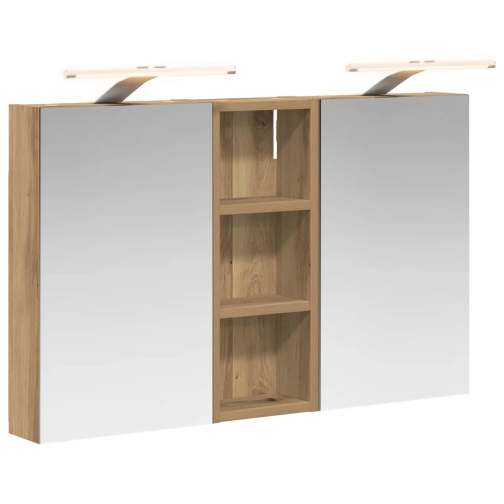Set di Armadi da Bagno con lo scaffale 3 pcs 80 x 10,5 x 50 cm 3403663