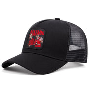 Cappellini da baseball ricamati DAAAMN neri