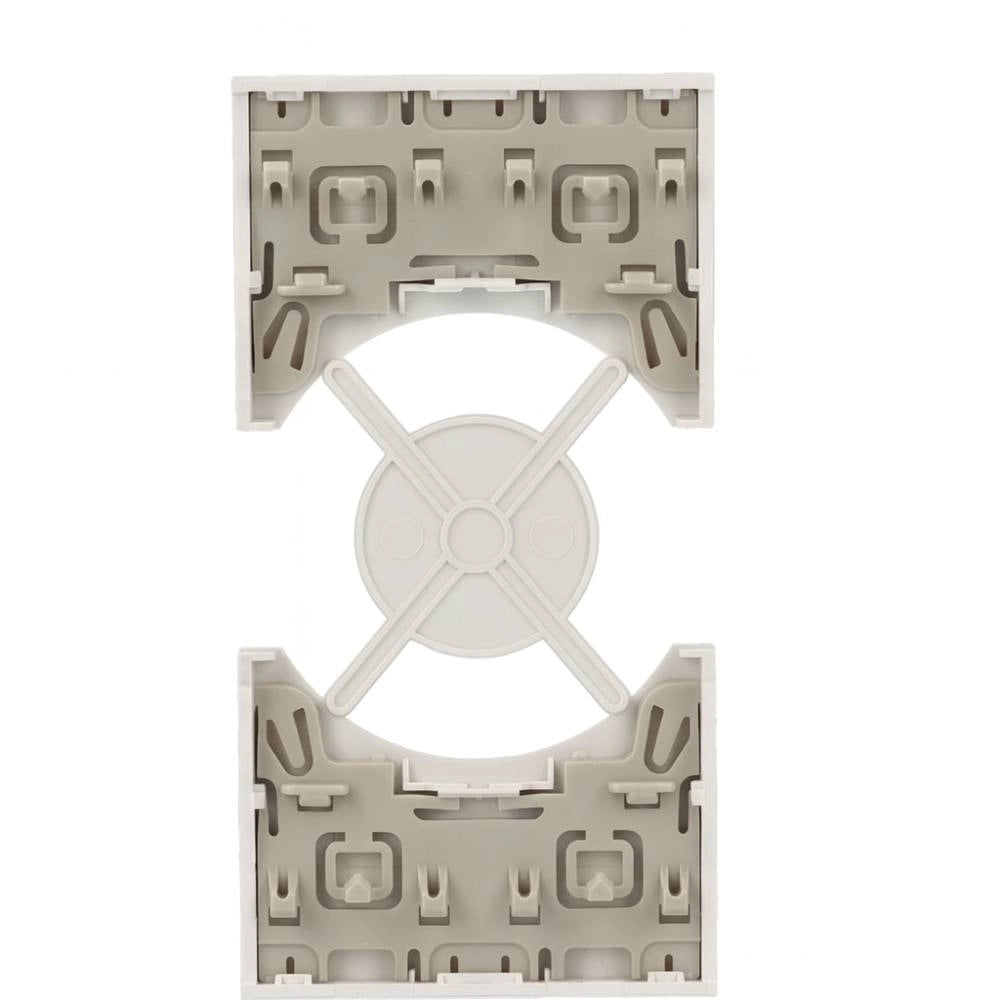 Cover bticino living now per prese standard p40 2 moduli varie finiture *** colore bianco, confezione 1