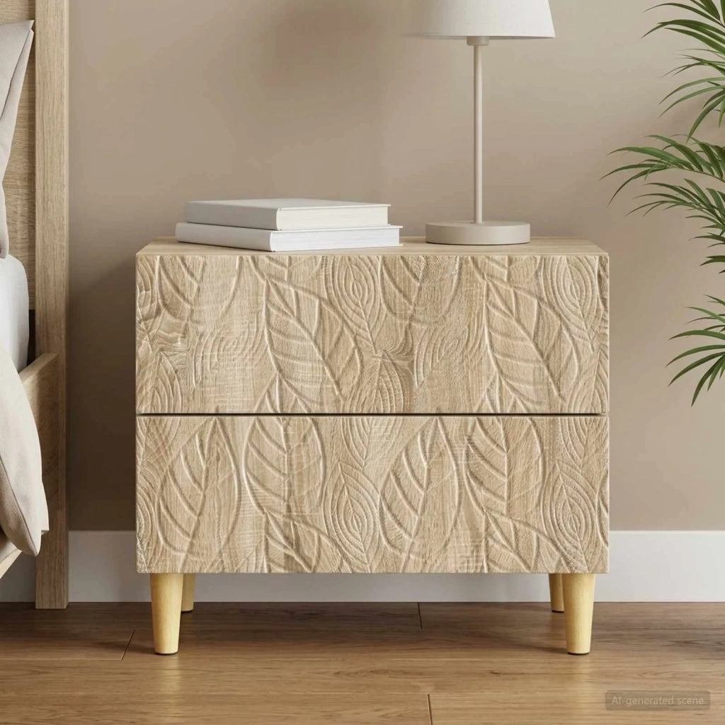 Comodino Rovere Sonoma 62 x 34,5 x 48 cm Legno ingegnerizzato 895007