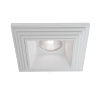 Faretto da incasso Downlight in Gesso Gyps Modern Bianco
