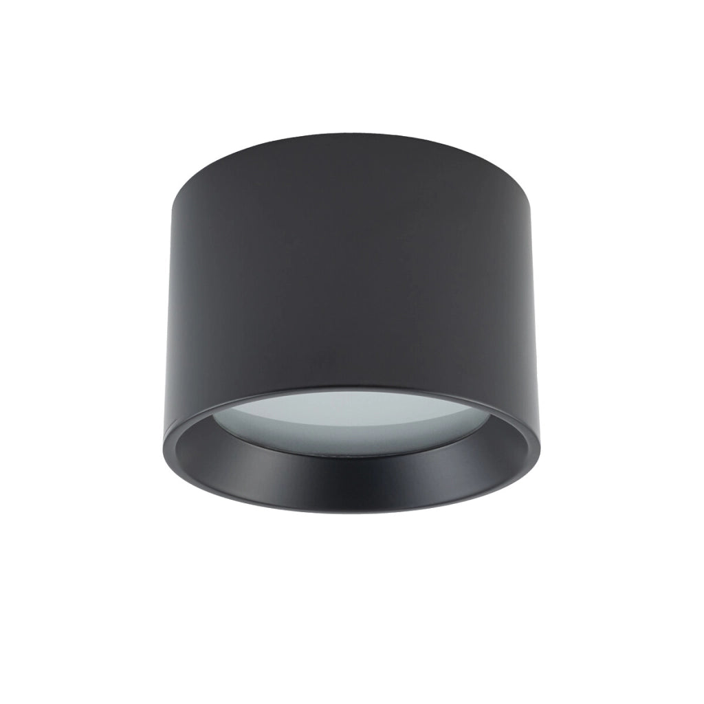 Nowodvorski spot soffitto MAUN GX53 IP54 1 luce nero