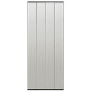 Zanzariera Porta con Tenda in Rete Nera 100x220 cm Poliesterecod mxl 87746