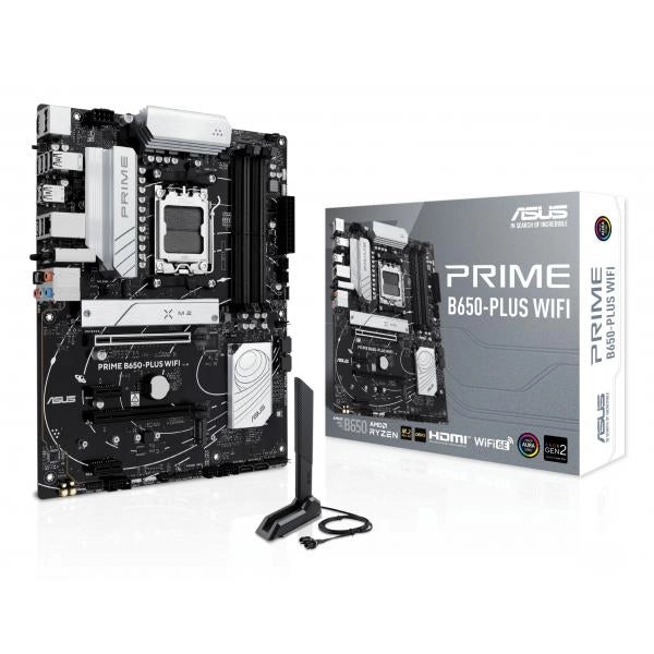 ASUS MB AMD B650, B650 PLUS WIFI, USB 3.2 GEN 2,AURA,WIFI6E , 90MB1KP0-M0EAY0