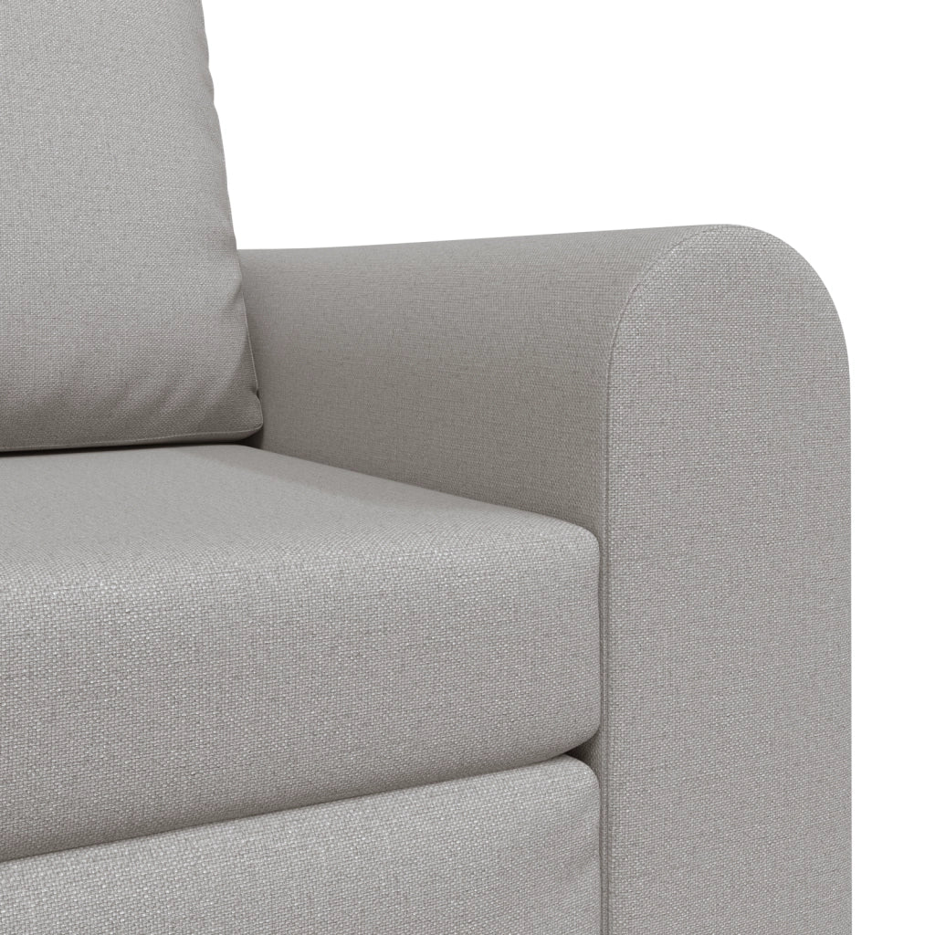 Divano Letto 2-in-1 Grigio Nuvola 98x71x83 cm Tessuto