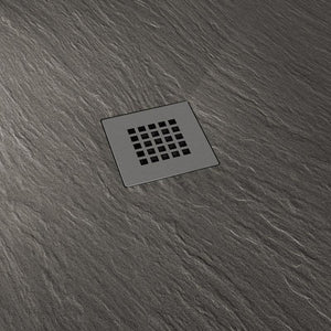 Piatto Doccia in Pietra 100x130 cm Pedrinelli Ardesia Stone Side Cemento