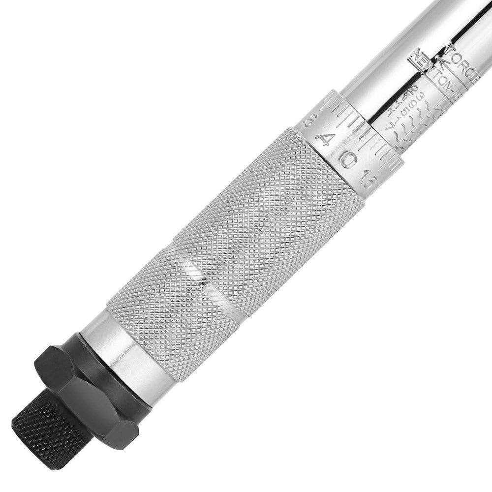 Trade Shop - Chiave Dinamometrica Cricchetto 1/4'' 5-25 Nm Serraggio Reversibile 270mm -