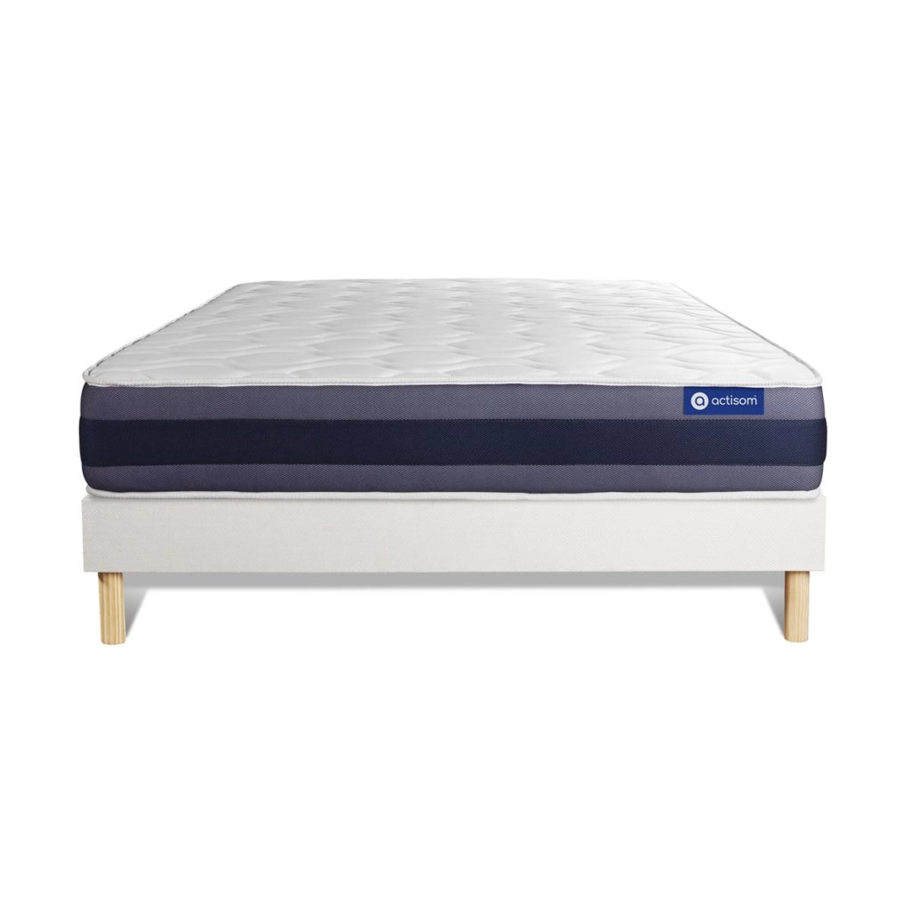 Kit rete e materasso matrimoniale Actimemo morpho 160x195cm - Spessore : 24cm- memory foam - Bilanciato -
