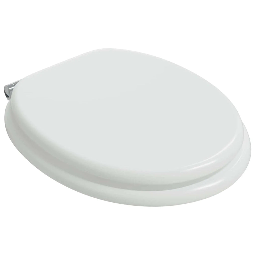 Sedile per toilette con chiusura morbida 2 pcs Bianco 3414529