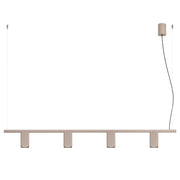 Lampadario RAYO 4 tortora