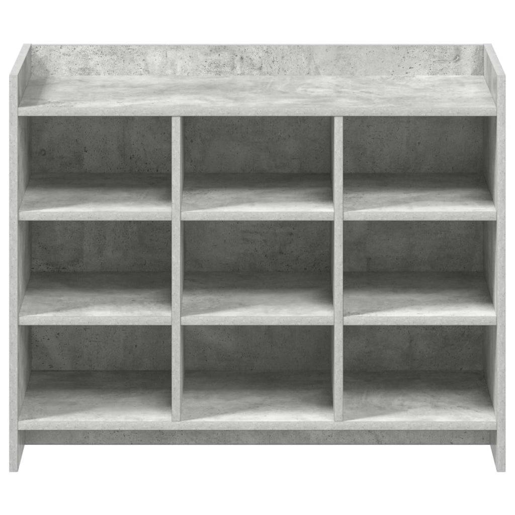 Mobile per scarpe Grigio Cemento 85 x 39,5 x 70 cm 8011366