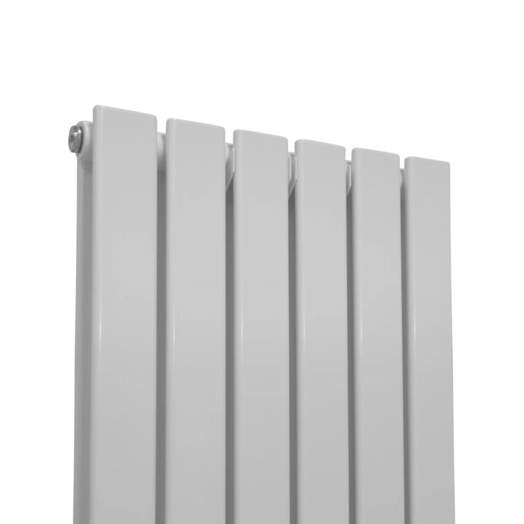 Radiatore Termosifone Termoarredo Design Piatto Pannello Elementi Bianco Lucido